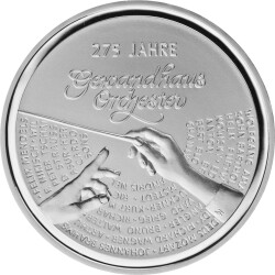 20 Euro Deutschland 2018 Silber PP - 275 Jahre Gewandhausorchester