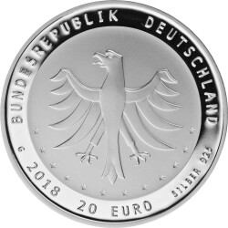 20 Euro Deutschland 2018 Silber PP - 275 Jahre Gewandhausorchester