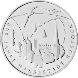 20 Euro Deutschland 2018 Silber bfr. - 800 Jahre...