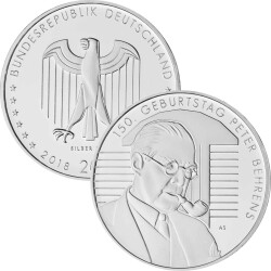 20 Euro Deutschland 2018 Silber bfr. - 150. Geburtstag...