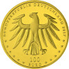 100 Euro Deutschland 2017 Gold st - UNESCO Luthergedenkstätten Eisleben und Wittenberg