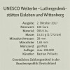 100 Euro Deutschland 2017 Gold st - UNESCO Luthergedenkstätten Eisleben und Wittenberg