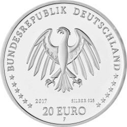 20 Euro Deutschland 2017 Silber bfr. - Johann Joachim Winckelmann