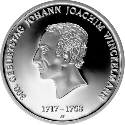 20 Euro Deutschland 2017 Silber PP - Johann Joachim Winckelmann