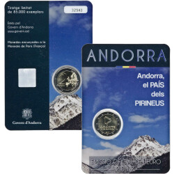 2 Euro Gedenkmünze Andorra 2017 st - Land in den...