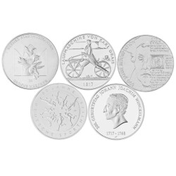 Jahressatz: 5 x 20 Euro Gedenkm&uuml;nze Deutschland...