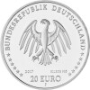 Jahressatz: 5 x 20 Euro Gedenkmünze Deutschland 2017 Silber bankfrisch - komplett!
