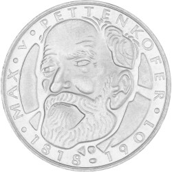 5 DM Gedenkmünze 1968 PP - 150. Geburtstag Max von...