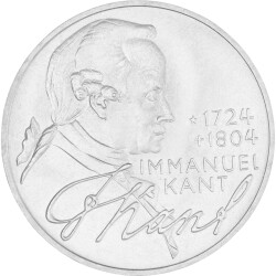 5 DM Gedenkmünze 1974 PP - 250. Geburtstag Immanuel...