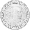 5 DM Gedenkmünze 1982 PP - 150. Todestag Johann Wolfgang von Goethe
