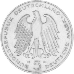 5 DM Gedenkmünze 1981 PP - Reichsfreiherr von und...