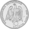 10 DM Gedenkmünze 1999 PP - Weimar/Goethe