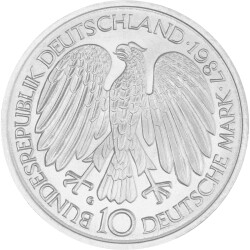 10 DM Gedenkmünze 1987 PP - 30 Jahre Römische...