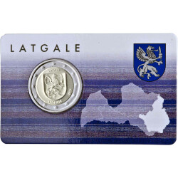 2 Euro Gedenkmünze Lettland 2017 st - Latgale in...