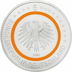 5 Euro Gedenkmünze Deutschland 2018 PP - Subtropische Zone - F Stuttgart