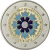 2 Euro Gedenkmünze Frankreich 2018 PP - Kornblume - im Etui