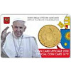 50 cent Coincard Vatikan 2018 - Franziskus - Nr. 9