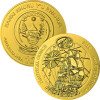 100 Francs Ruanda 2018 - 1 Unze Gold BU - Nautical Ounce: Endeavour