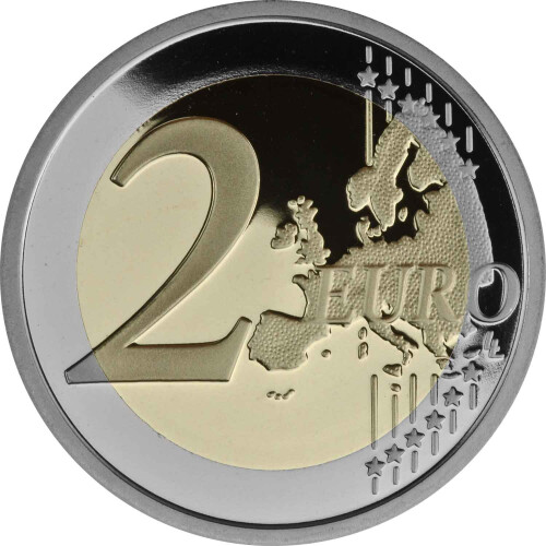 2 Euro Gedenkmünze Slowenien 2018 PP - Weltbienentag