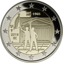 2 Euro Gedenkmünze Belgien 2018 PP -...