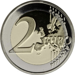 2 Euro Gedenkmünze Belgien 2018 PP - Studentenrevolte 1968