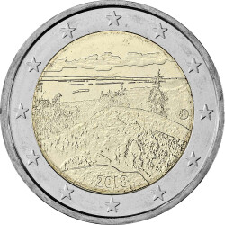 2 Euro Gedenkmünze Finnland 2018 bfr. - Nationalpark...
