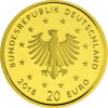 20 Euro Goldmünze "Uhu" - Deutschland 2018 - Serie: "Heimische Vögel" - F Stuttgart