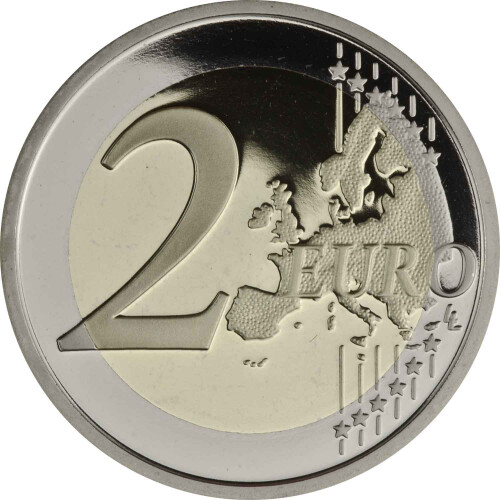 2 Euro Gedenkmünze Vatikan 2018 PP - Europäisches Jahr...
