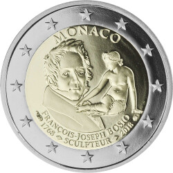 2 Euro Gedenkmünze Monaco 2018 PP - François...