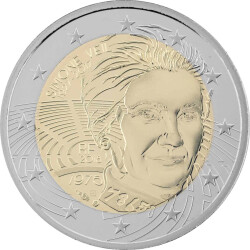 2 Euro Gedenkmünze Frankreich 2018 PP - Simone Veil...