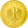 50 Euro Goldmünze Deutschland 2018 - "Kontrabass" - Serie: Musikinstrumente - J Hamburg