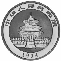 5 Yuan China 1994 Silber 1/2 Unze st - Panda