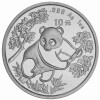 10 Yuan China 1992 1 Unze Silber st - Panda
