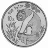 10 Yuan China 1993 1 Unze Silber st - Panda