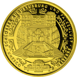 100 Euro Deutschland 2018 Gold st - UNESCO Schlösser Augustusburg und Falkenlust in Brühl