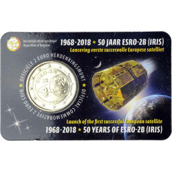 2 Euro Gedenkmünze Belgien 2018 st - 50 Jahre...