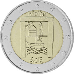 2 Euro Gedenkmünze Malta 2018 bfr. - Kulturelles Erbe