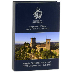 Offizieller KMS San Marino 2018 Polierte Platte (PP) inkl. 2 x 2 Euro PP!