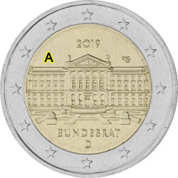 2 Euro Gedenkm&uuml;nze Deutschland 2019 bfr. -...