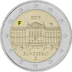 2 Euro Gedenkmünze Deutschland 2019 bfr. - Bundesrat...