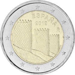 2 Euro Gedenkm&uuml;nze Spanien 2019 bfr. - UNESCO...