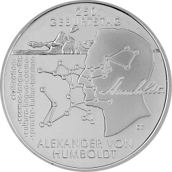 20 Euro Deutschland 2019 Silber bfr. - Alexander von...