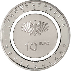 10 Euro Gedenkmünze Deutschland 2019 PP - In der Luft - A Berlin