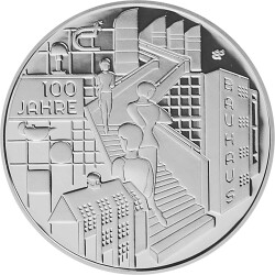 20 Euro Deutschland 2019 Silber PP - 100 Jahre Bauhaus