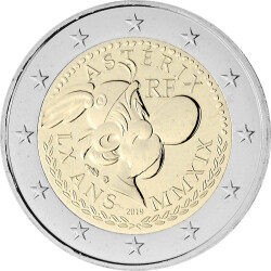 2 Euro Gedenkmünze Frankreich 2019 BU - Asterix (Motiv: Obelix)