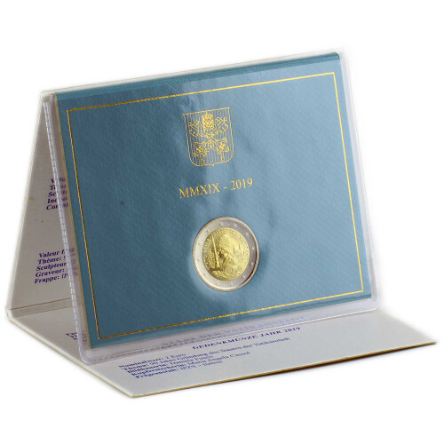 2 Euro Gedenkmünze Vatikan 2019 st - 90 Jahre...