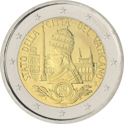 2 Euro Gedenkmünze Vatikan 2019 st - 90 Jahre Vatikanstadt - im Blister