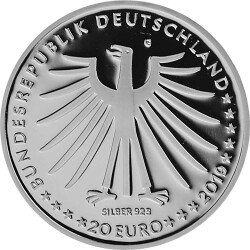 20 Euro Deutschland 2019 Silber PP - Das tapfere Schneiderlein