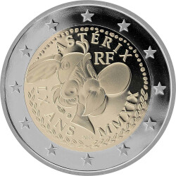 2 Euro Gedenkmünze Frankreich 2019 PP - Asterix