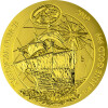 100 Francs Ruanda 2019 - 1 Unze Gold BU - Nautical Ounce: Victoria